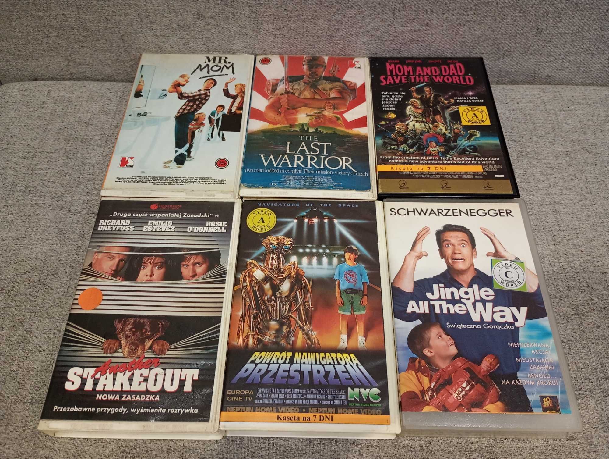 Zestaw Kaset VHS + Gratis