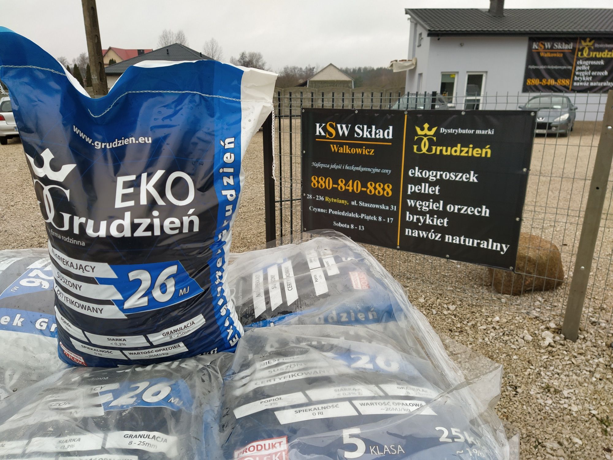 Ekogroszek Eko Grudzień 26 Eko Węgiel Pellet Pelet