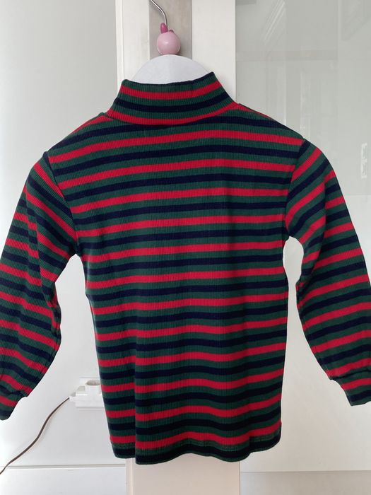 T-shirt de manga comprida e meia gola, 24 meses