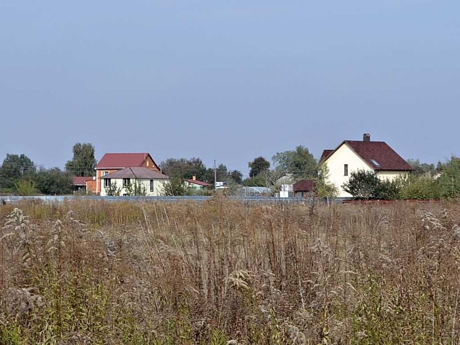 Участок для дома на опушке большого леса Андреевка Бориспольский р-н