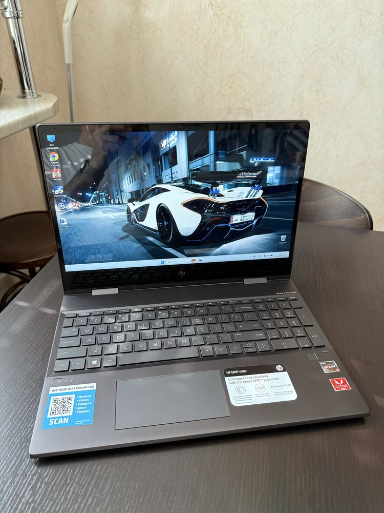 HP ENVY x360 15m-ds0011dx/ RYZEN 5 3500U/ 16GB/ 256GB SSD/ Bat.0%