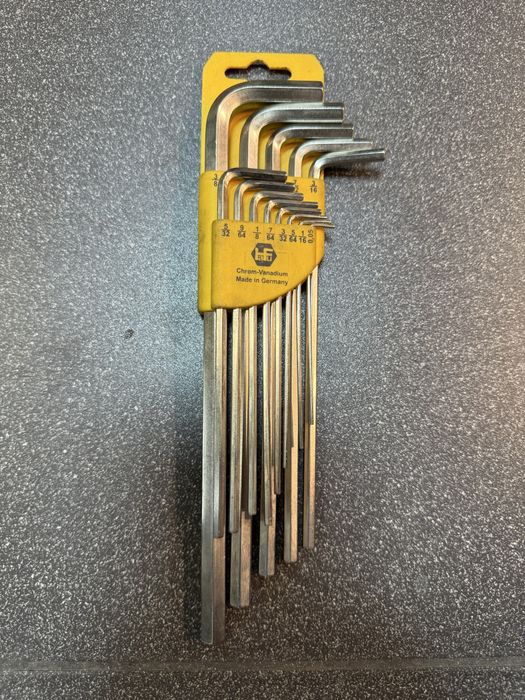 Zestaw calowych kluczy imbusowych Hafu