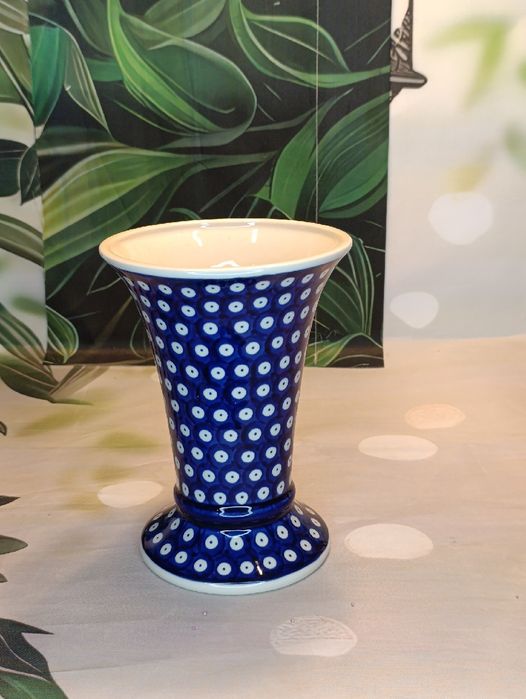 Wazon ceramiczny kielich ceramika Zakłady Ceramiczne Bolesławiec