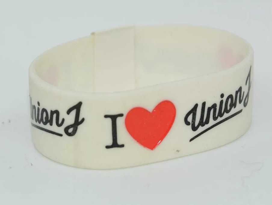 Union J (I Love) - Opaska Silikonowa Na Rękę