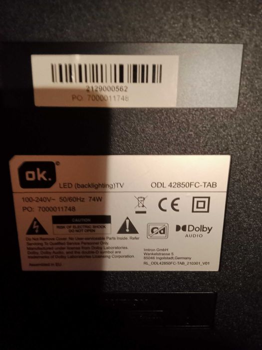 Tv OK  50cali na androidzie okazja tanio