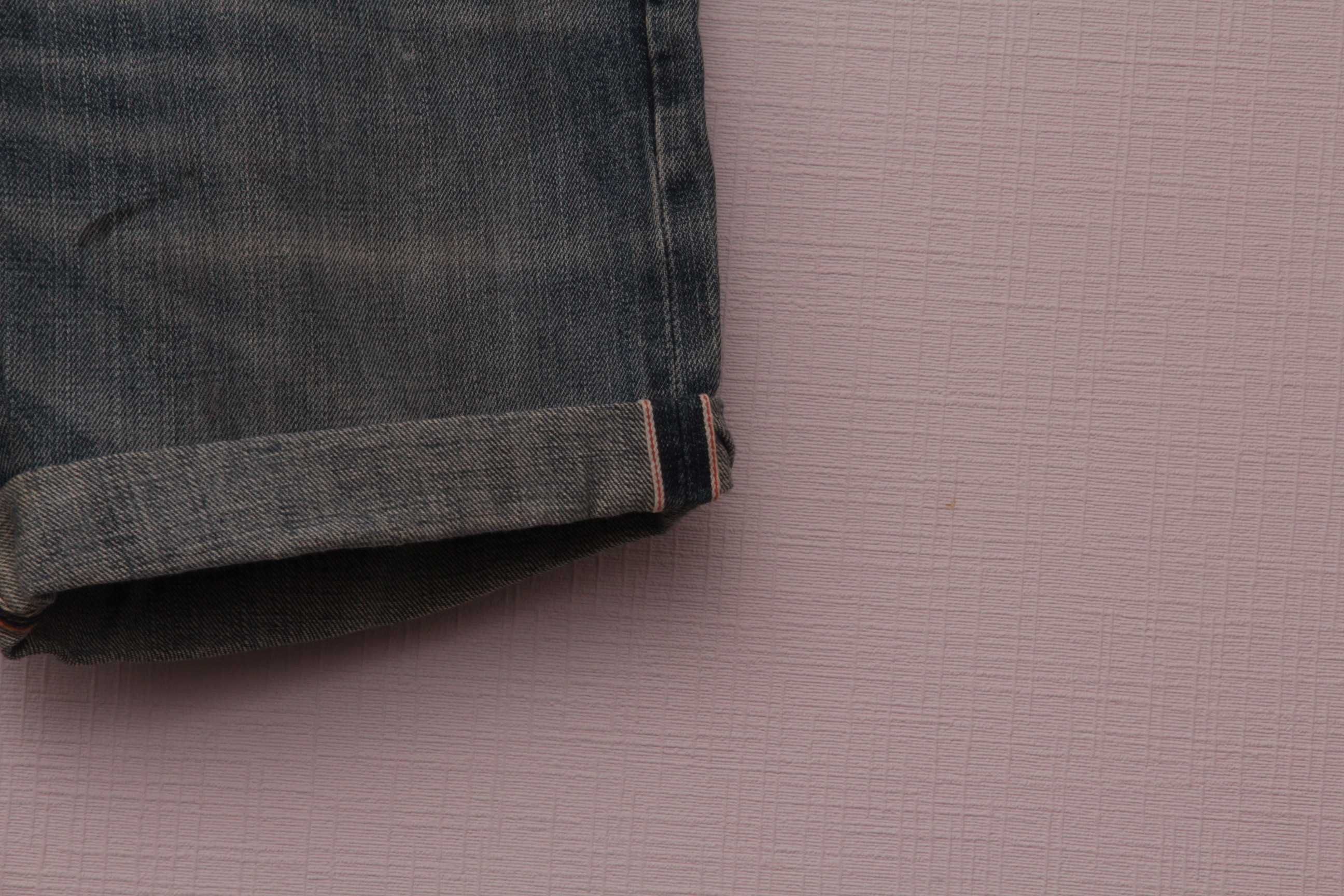 NEXT 31 шорты из японского денима selvedge denim