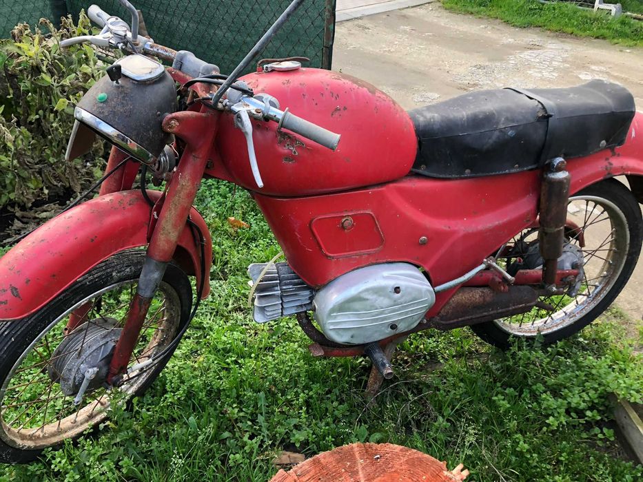 Motocykl zabytkowy Moto Guzzi Zigolo 1965 rok