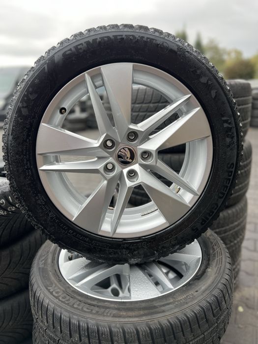 *Komplet alufelg 5x112 17” skoda seat volkswagen audi