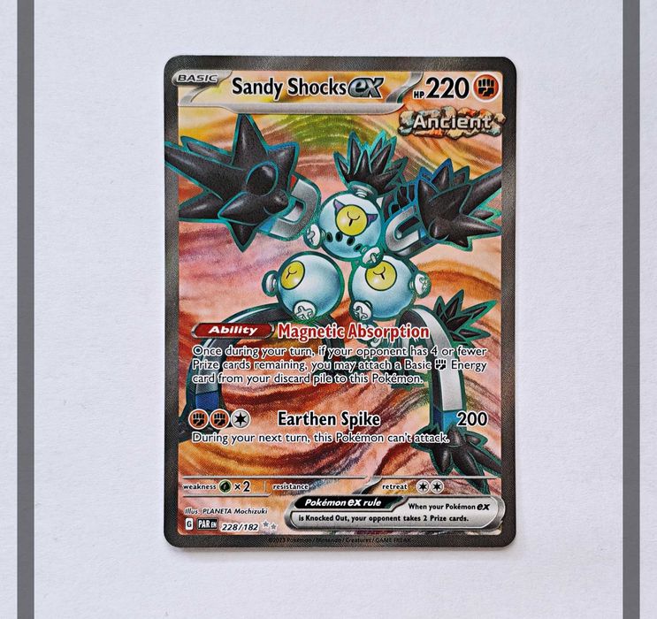 Sandy Shocks Ex 228/182 PAR Pokemon ENG-NM
