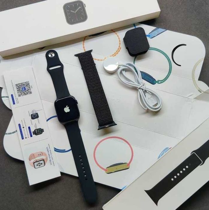 Apple Watch 9 - 10 Titan Ceramic Case. Смарт годинник часы Эпл вотч.