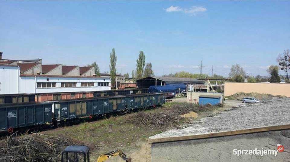 Do wynajęcia teren przemysłowy 5000 m² dostęp do torów