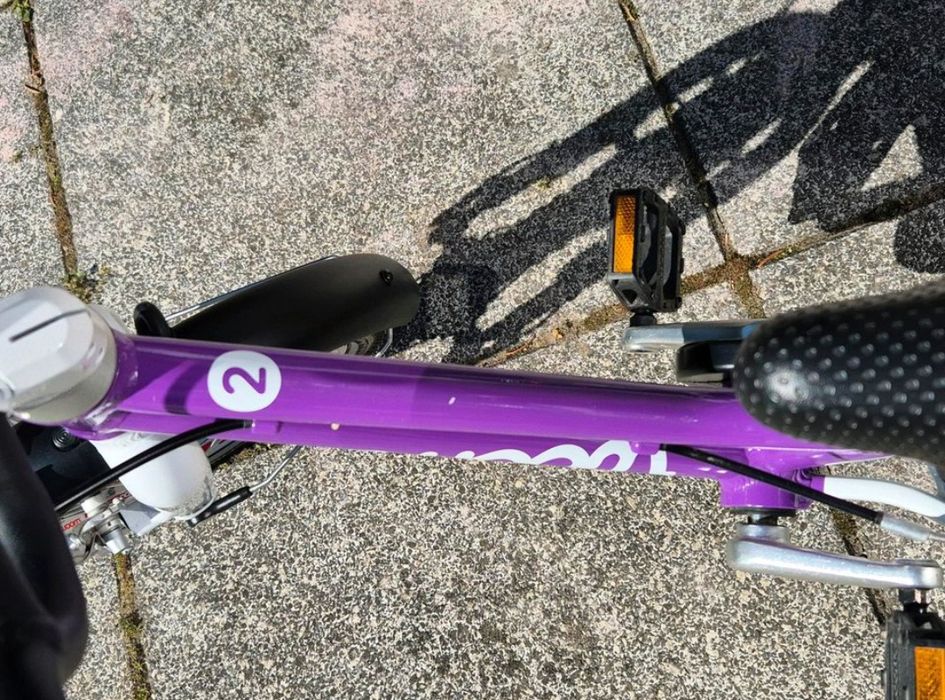 Bicicleta infantil Woom 2 de 14 polegadas