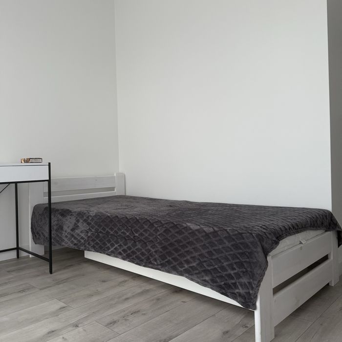 Łóżko pojedyncze drewniane EUREKA 90x200