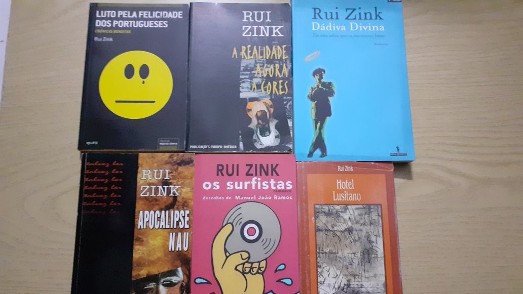 Livros Mário Cláudio / Rui Zink / João Aguiar