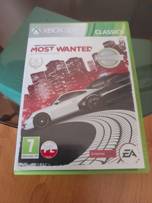 Need for Speed Most Wanted. X BOX 360