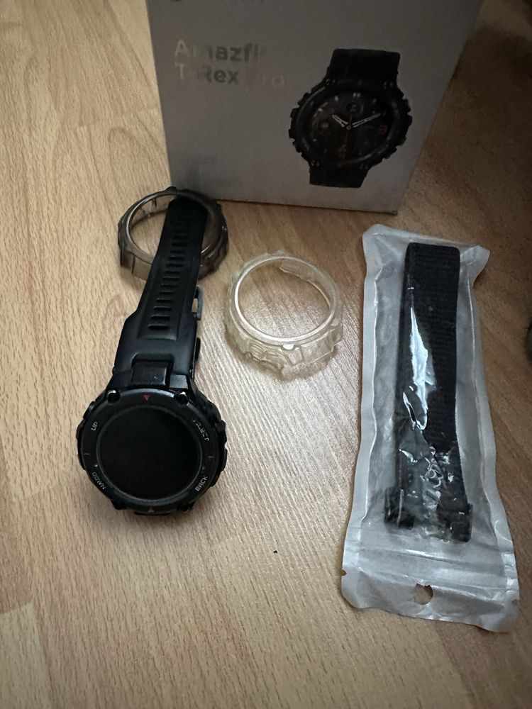 Смарт годинник Amazfit T-rex Pro,Супер стан.Комлект оріг+бонуси,Garmin