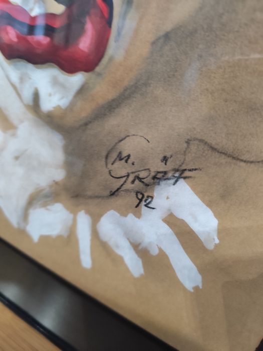 Zestaw 3 obrazów Portrety Klaunów , odbiór osobisty