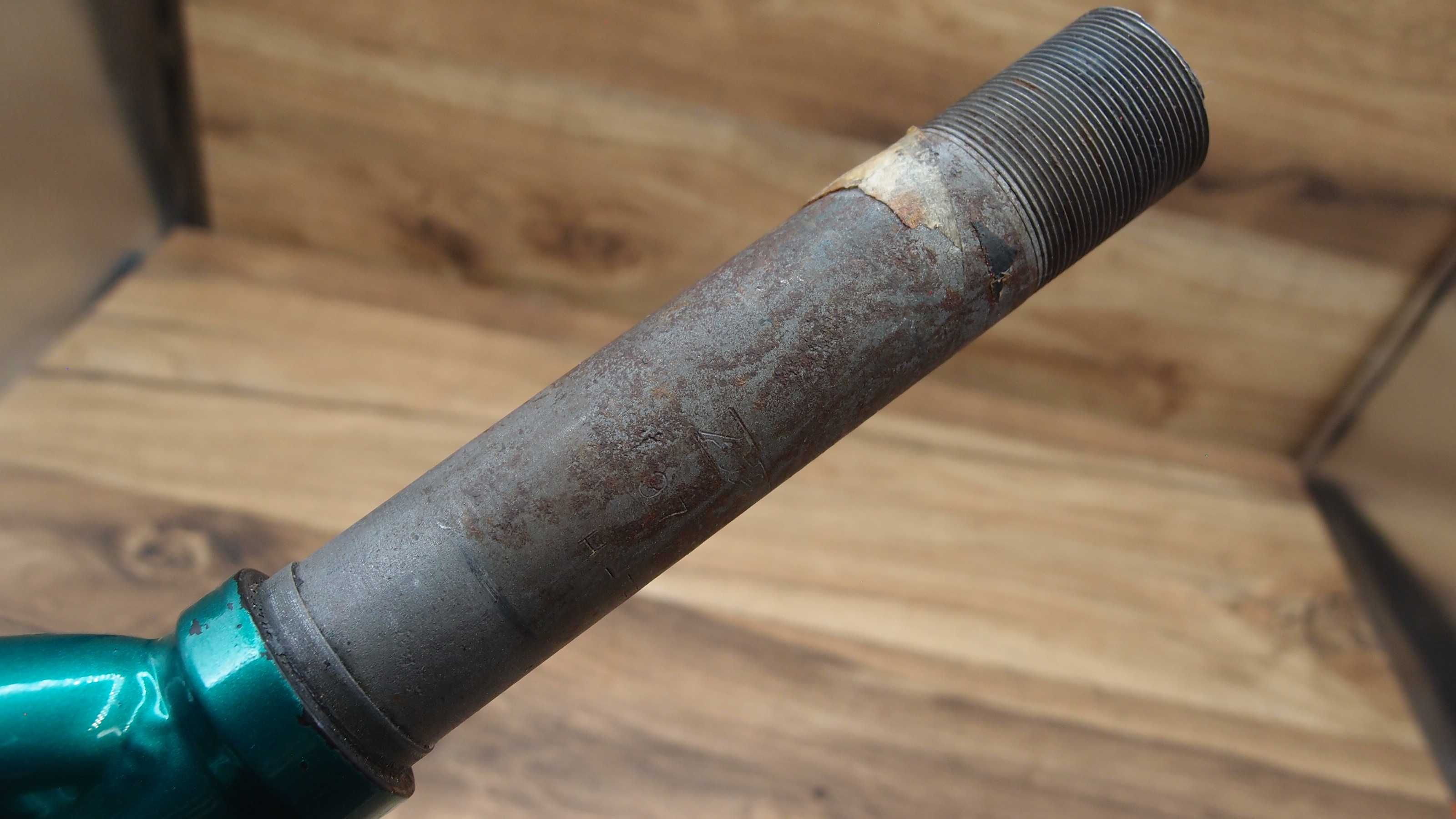 widelec rowerowy stalowy proste golenie 1 cal rigid fork
