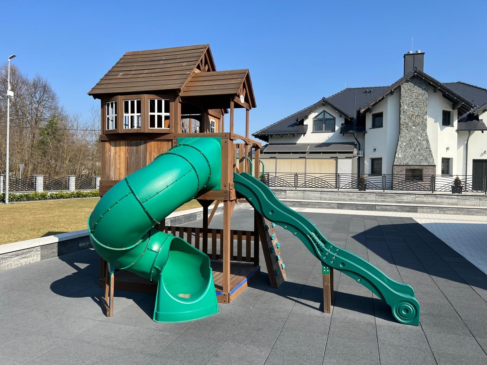 Plac zabaw dla dzieci (drewno) - 3-10lat