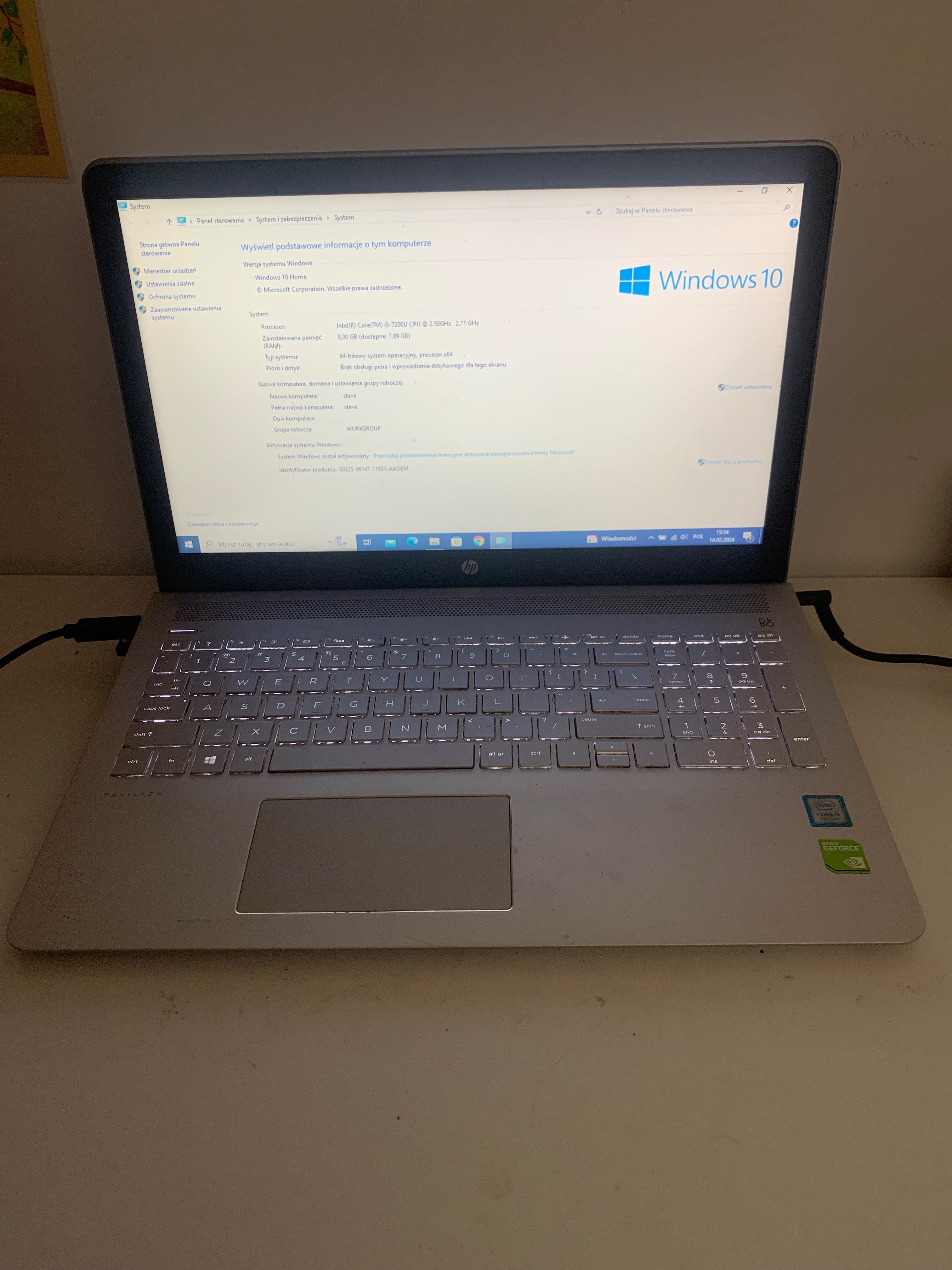 Laptop HP GeForce