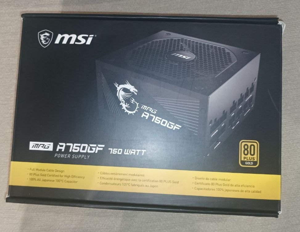 Блок питания msi 750 ватт