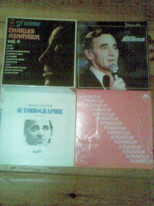 Charles Aznavour - 4 LPs