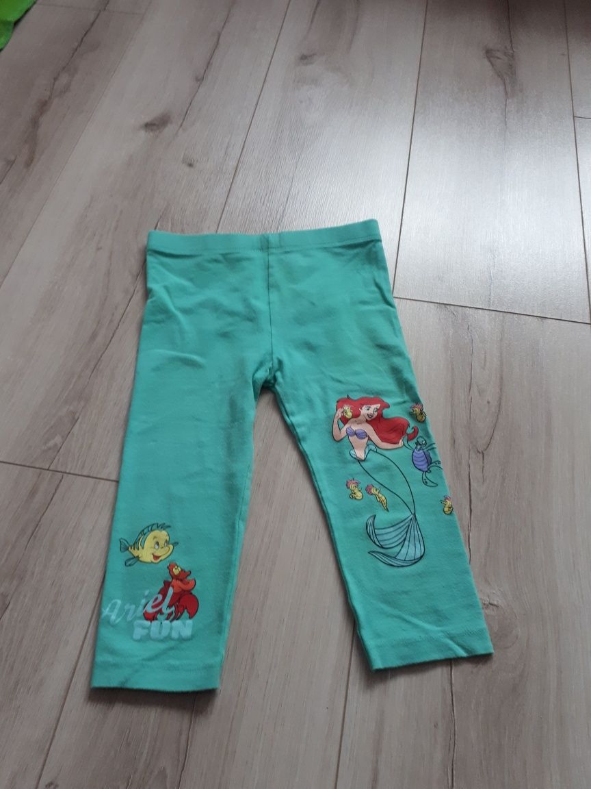 Legginsy dziewczęce 3/4