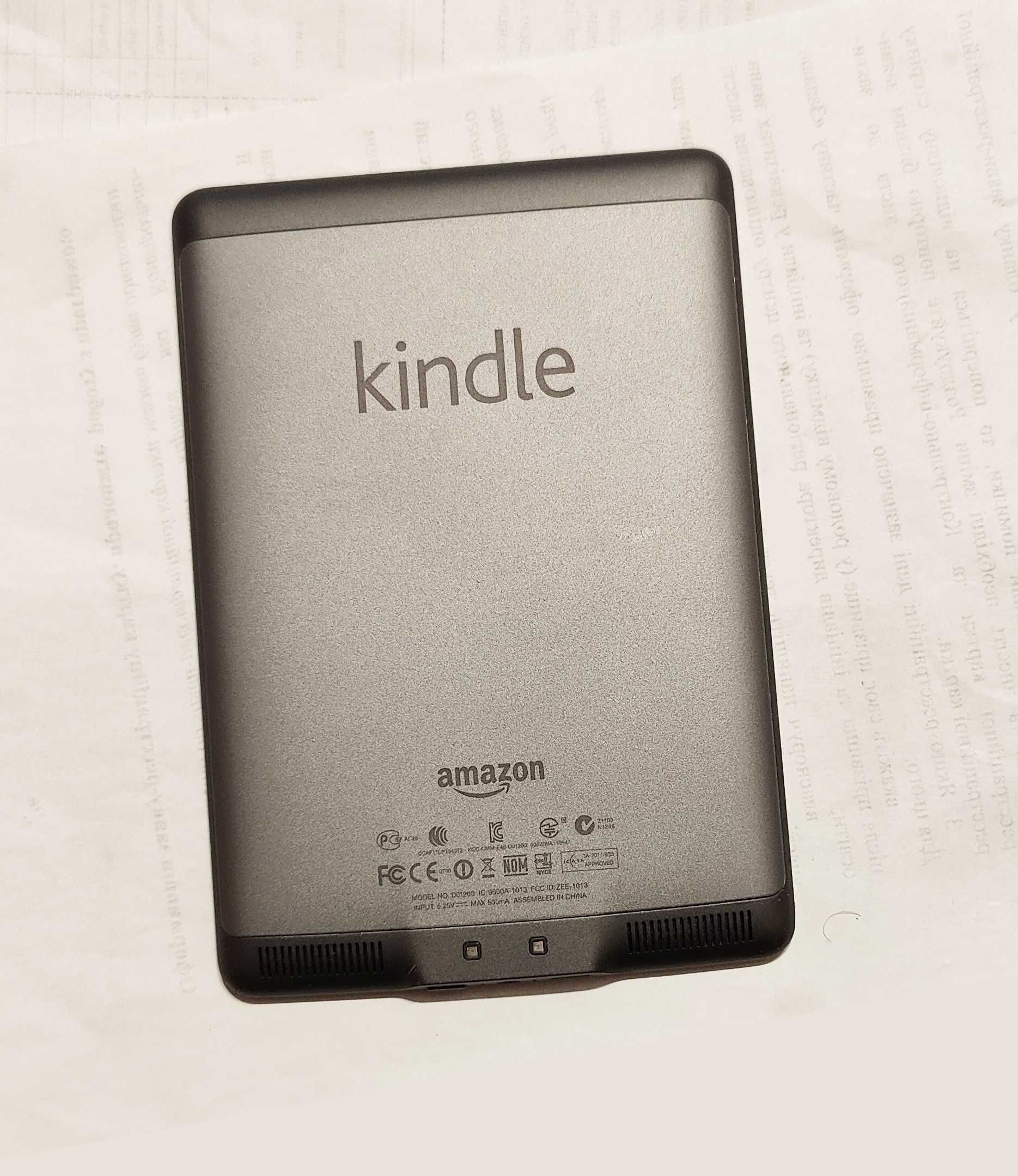 Сенсорна електронна книга Amazon Kindle Touch Всі формати + аудіокниги