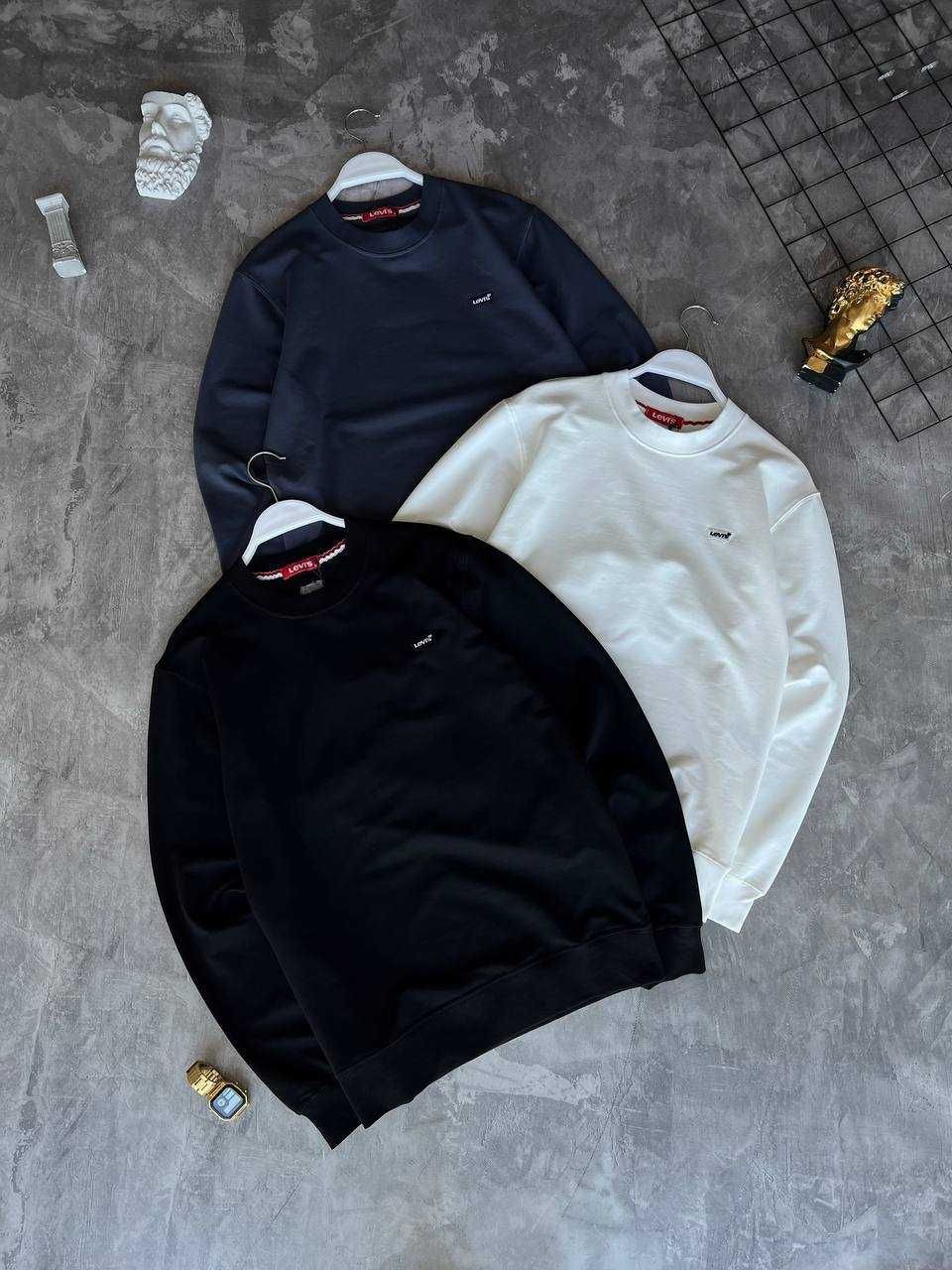 Світшот Levi’s Luxe у з qr-code і біркою весняний i57/770-37 Levis