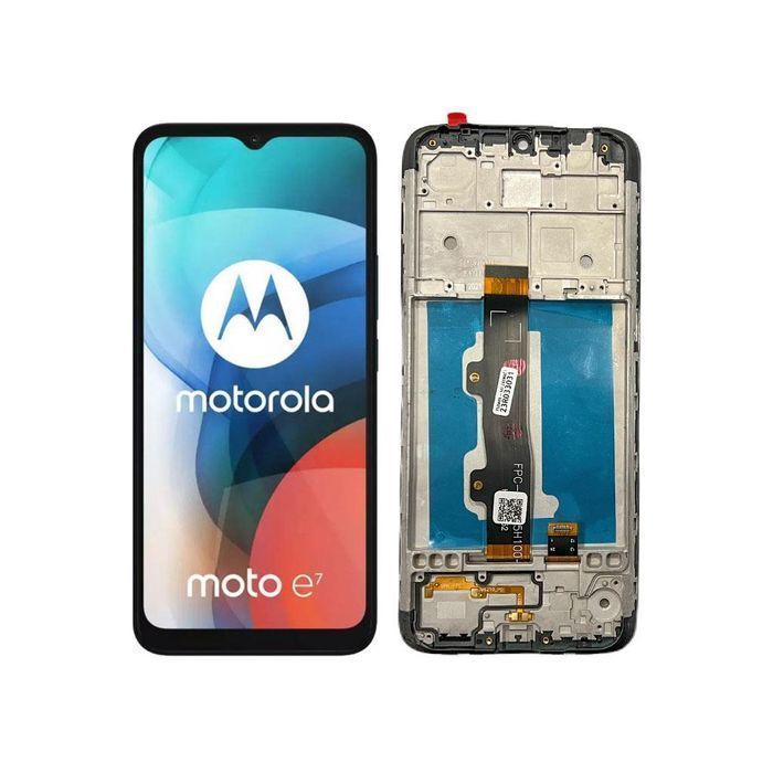 Wyświetlacz Lcd Ekran Do Motorola E7 Xt2052 Ramka