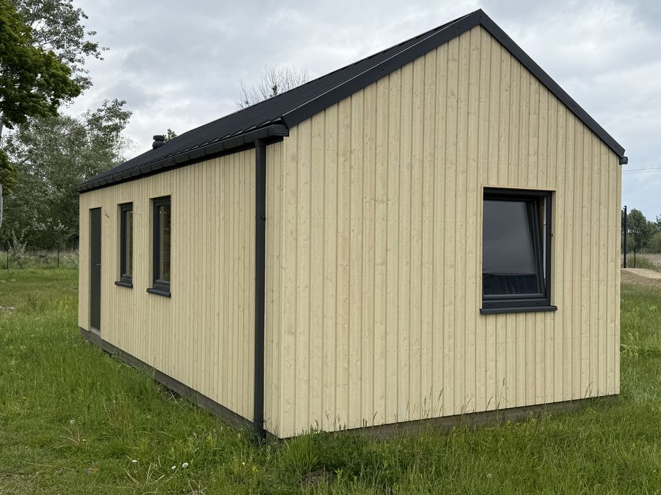 Całoroczny Domek Mobilny 35 m² – Stan Deweloperski – Wysoka Izolacja