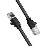 Ugreen płaski kabel sieciowy patchcord RJ45 Cat 6 UTP 0,5 m czarny