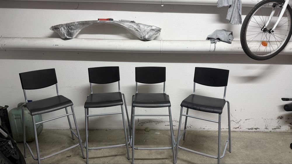 Vendo cadeiras ikea altas