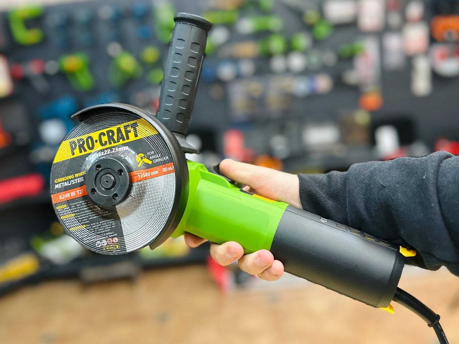 125 мм Болгарка Procraft Бесщеточная с Регулировкой + Гарантия