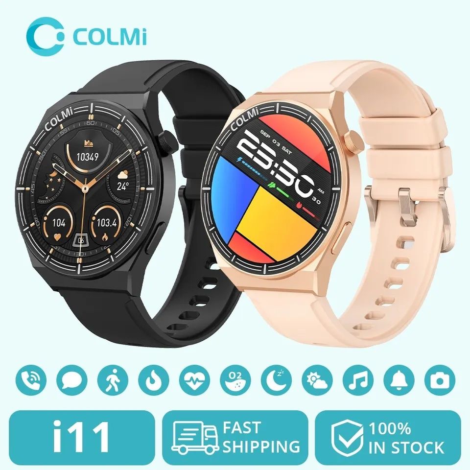 Смарт Годинники Colmi i11, ZEBLAZE GTS 3, ARES 3 PRO AMOLED