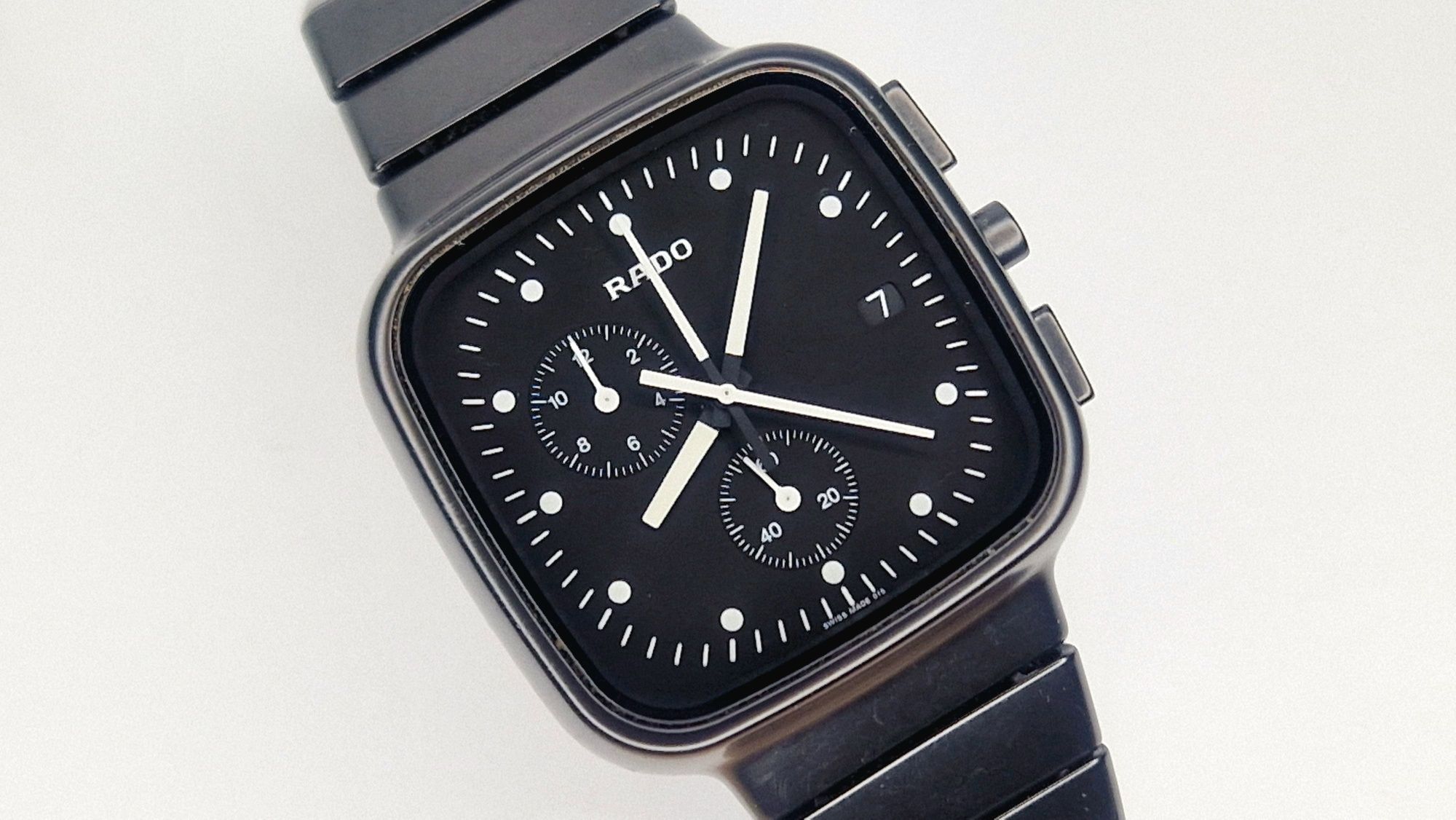 Rado (R288_86182) – męski ceramiczny chronograf w nowoczesnym stylu