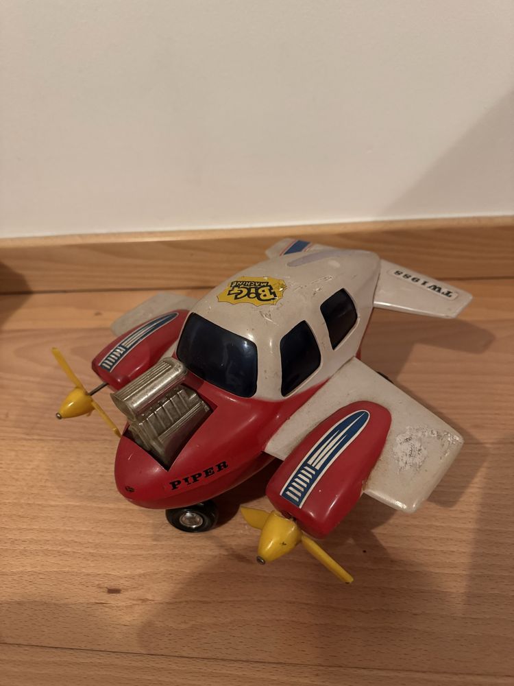Mota policia e aviao - brinquedos vintage