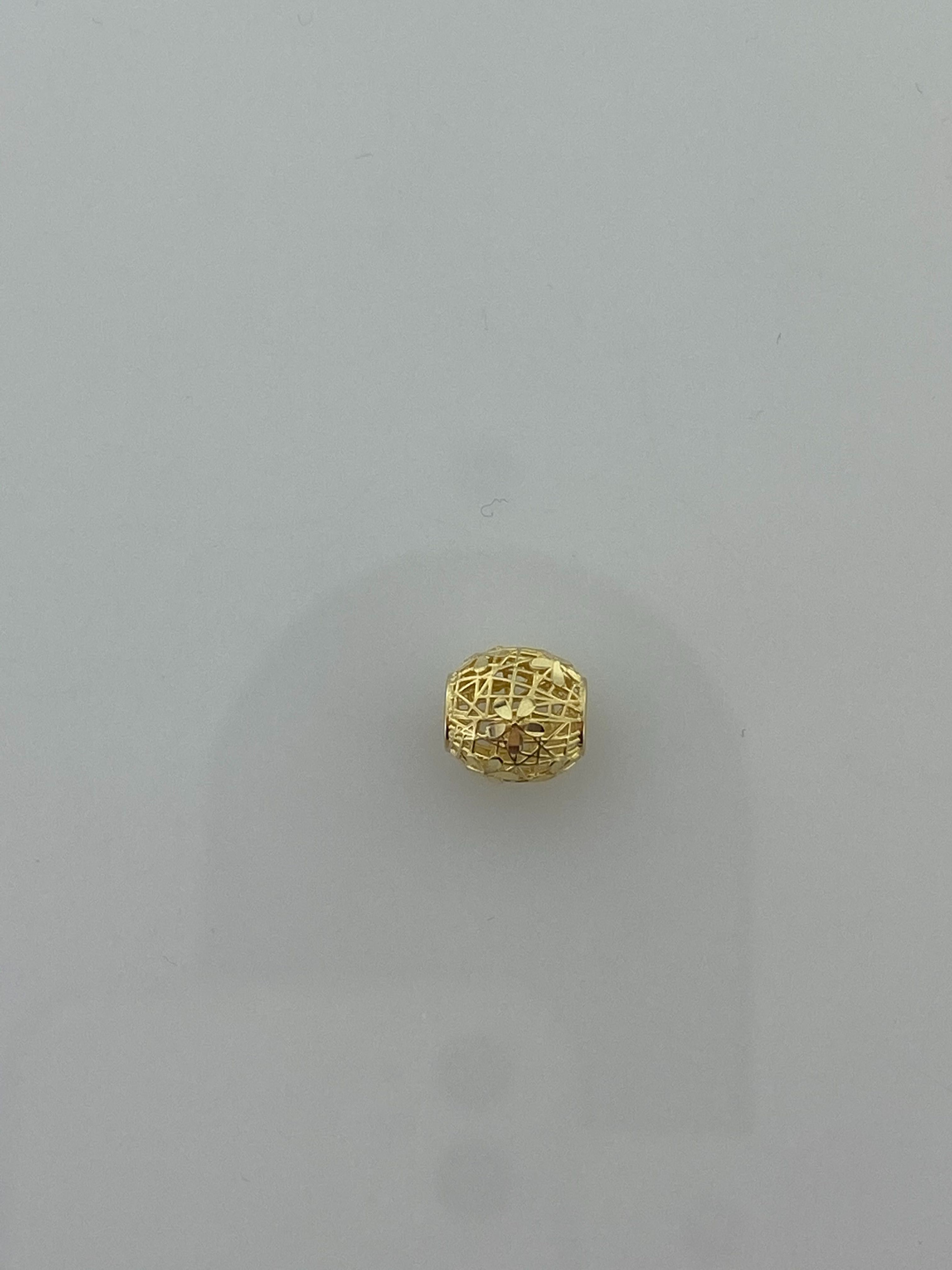 Złoty element charms na bransoletkę Pandora, Próba 585. Nowy (409)