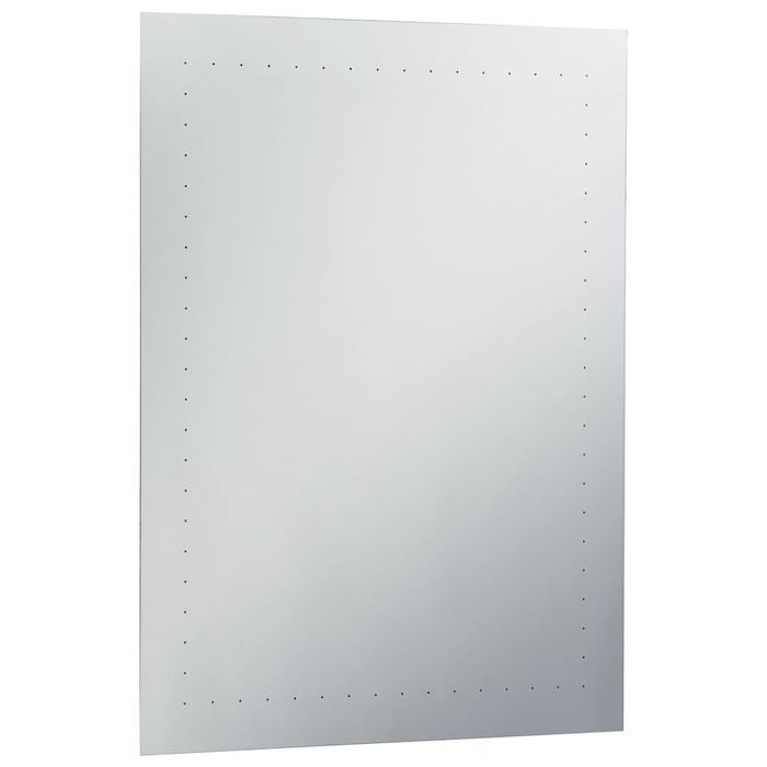 Vidaxl Ścienne Lustro Łazienkowe Z Led, 60 X 80 Cm