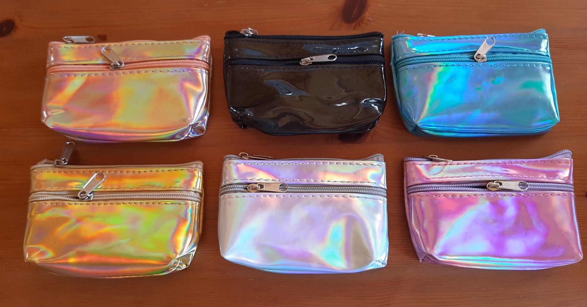 Porta-moedas Holográficos - Novos