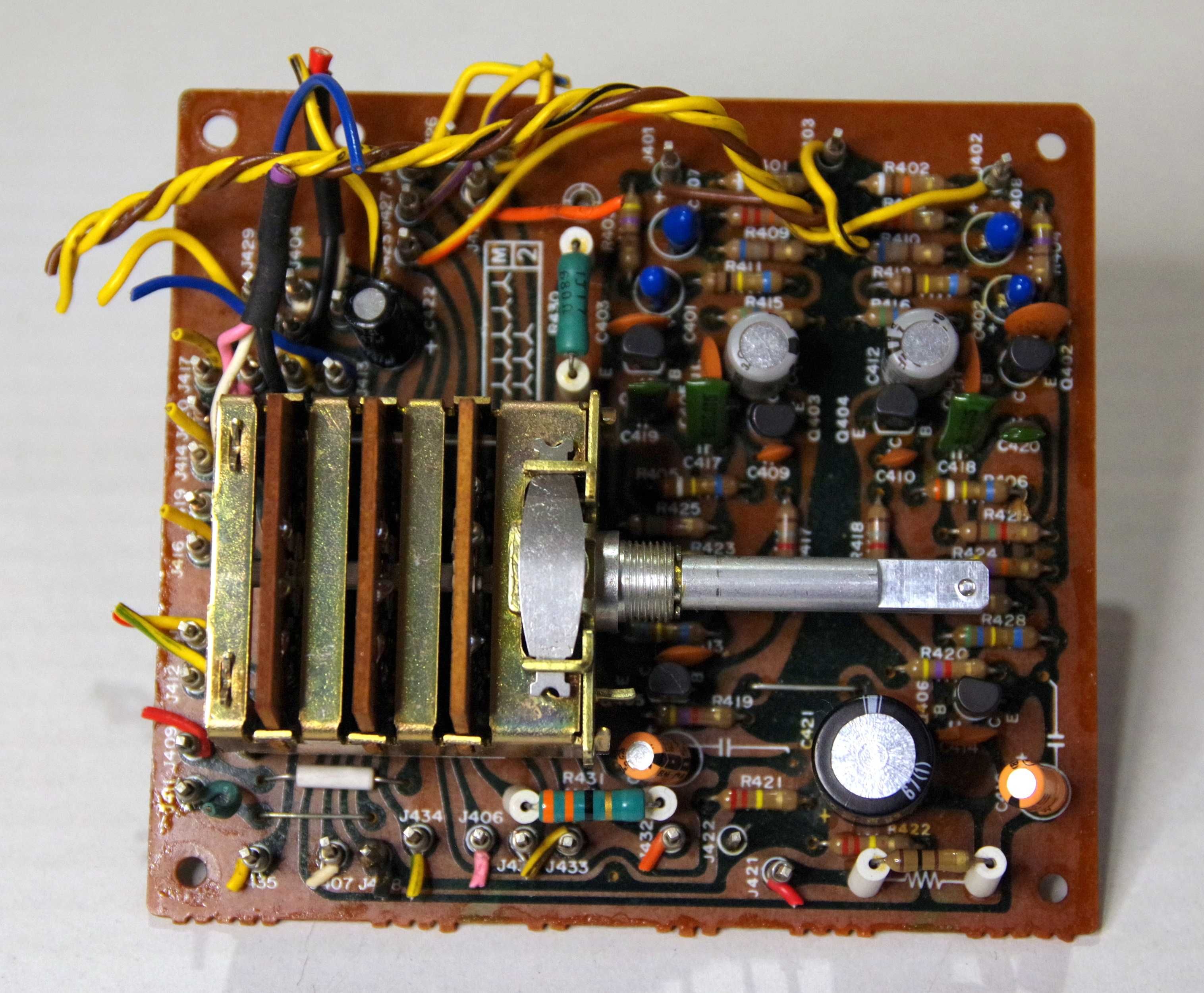 Marantz 2252 - Selektor wejść audio, PCB