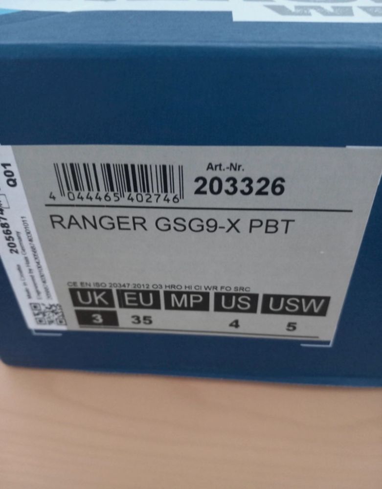 Haix ranger tam 35