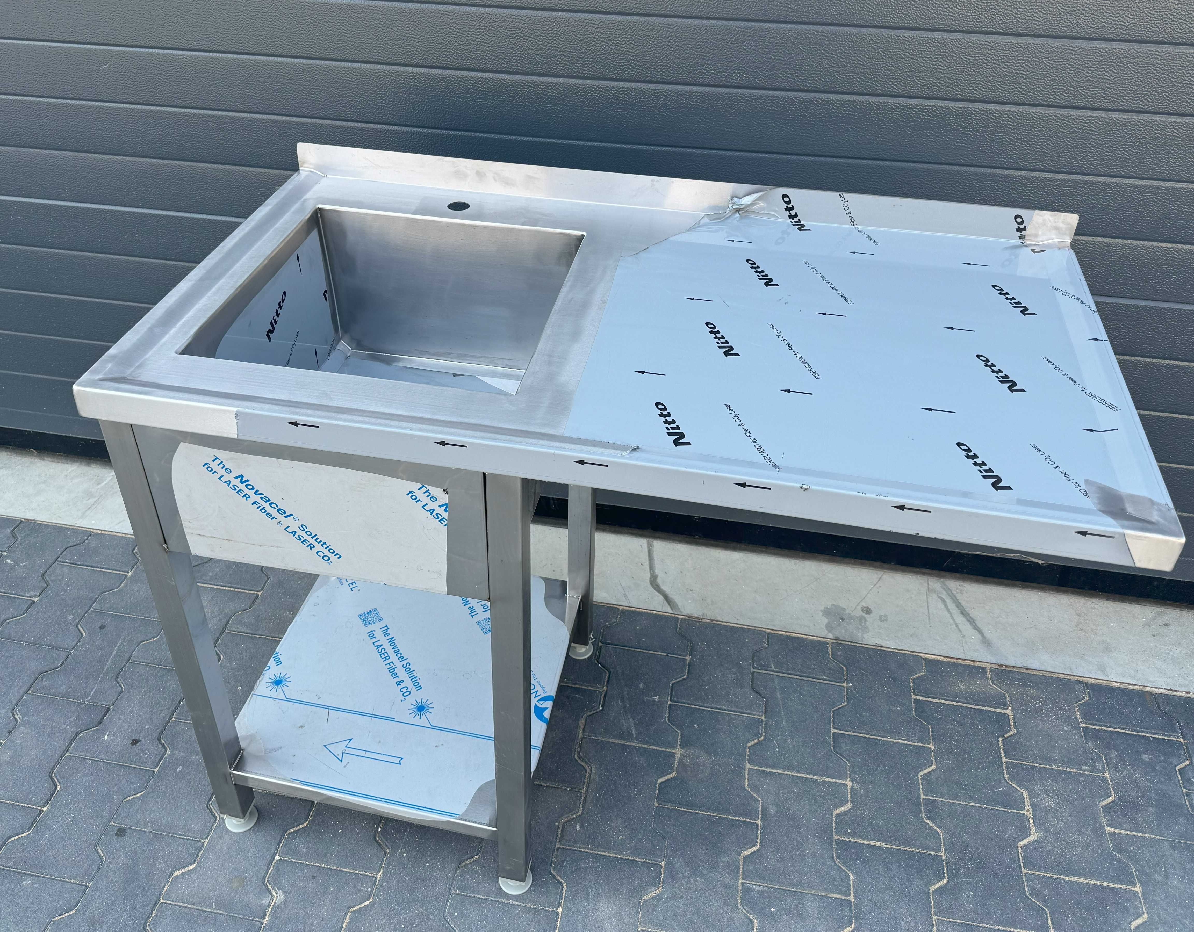 Meble gastronomiczne, Basen z blatem 1300x600x850