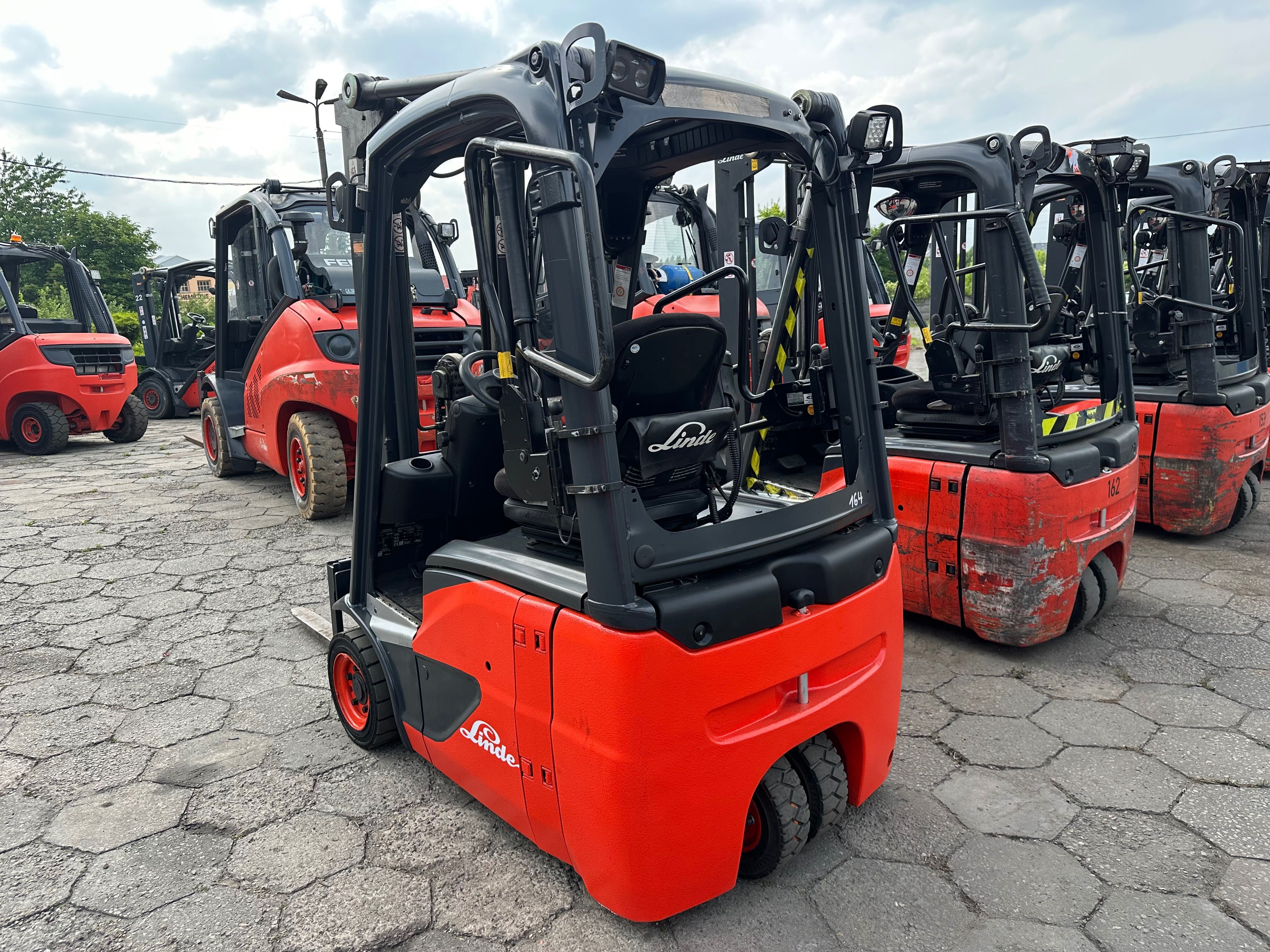 Wózek Widłowy Linde E14, Triplex 4,6 M  , 2018 rok , 386