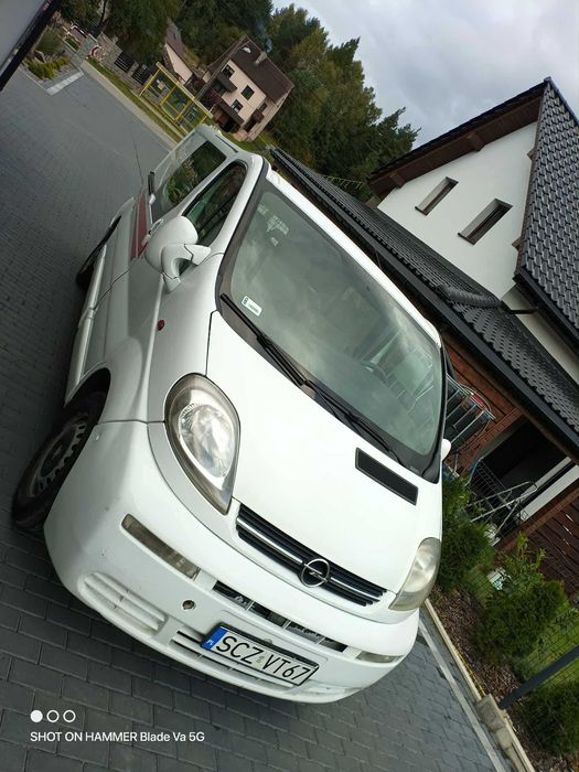 Opel Vivaro 1.9dti Diesel osobowy 6 osób long brygadowka