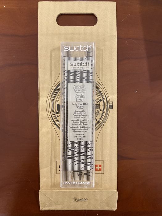Caixa original Swatch anos 90