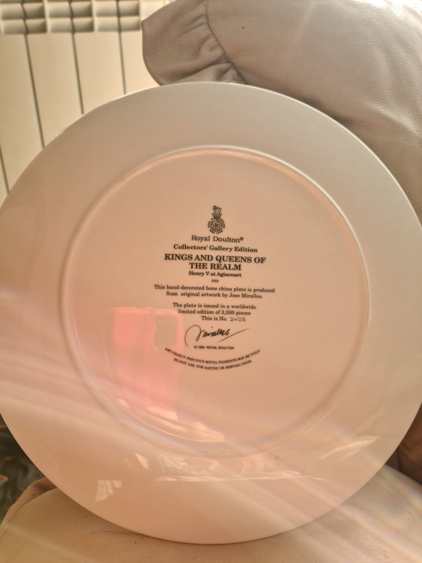 Porcelanowy talerz angielski Royal Doulton