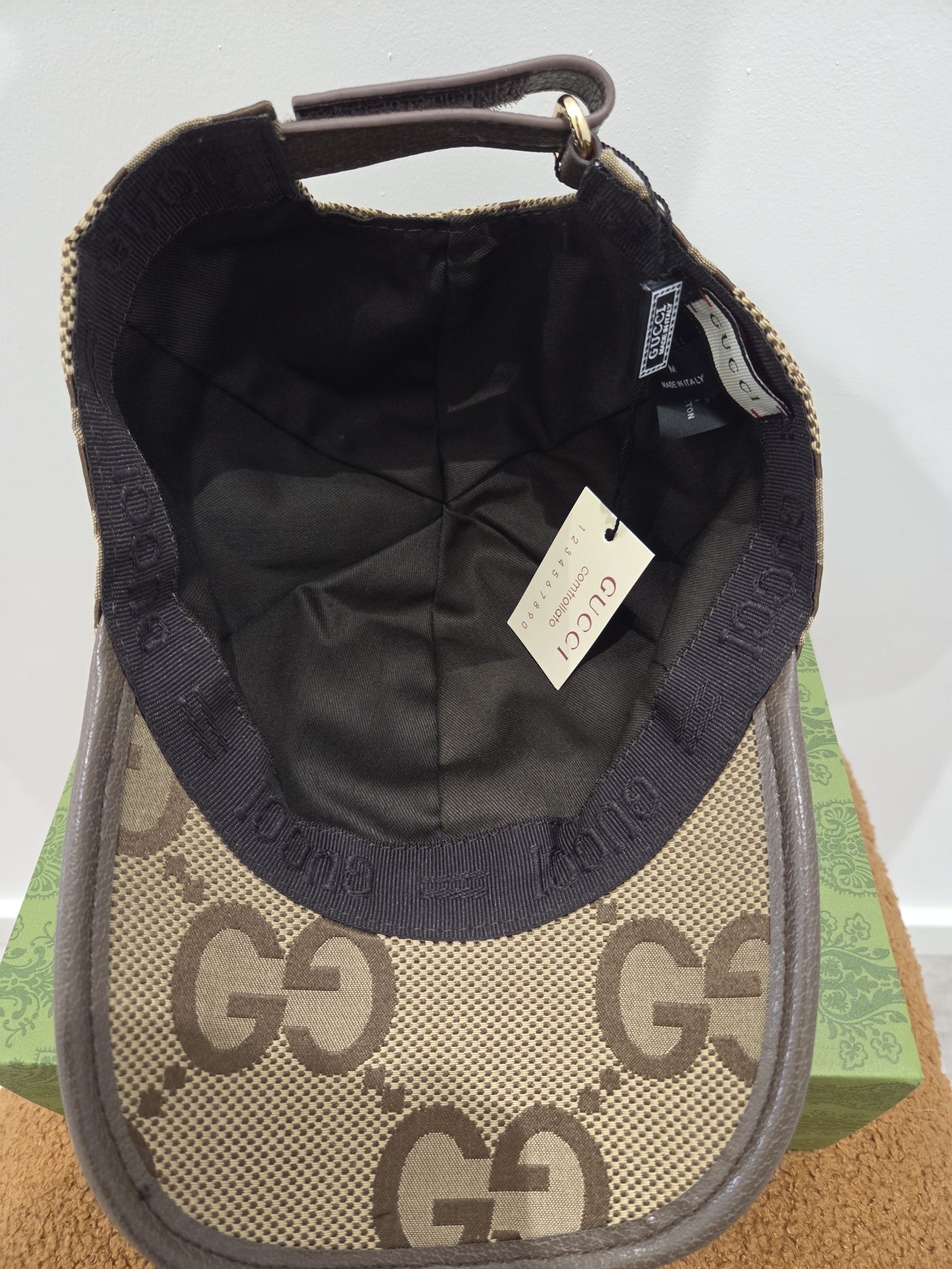 Chapéu Gucci beje