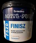 Śnieżka Acryl Putz gotowa gładź szpachlowa finisz 8kg