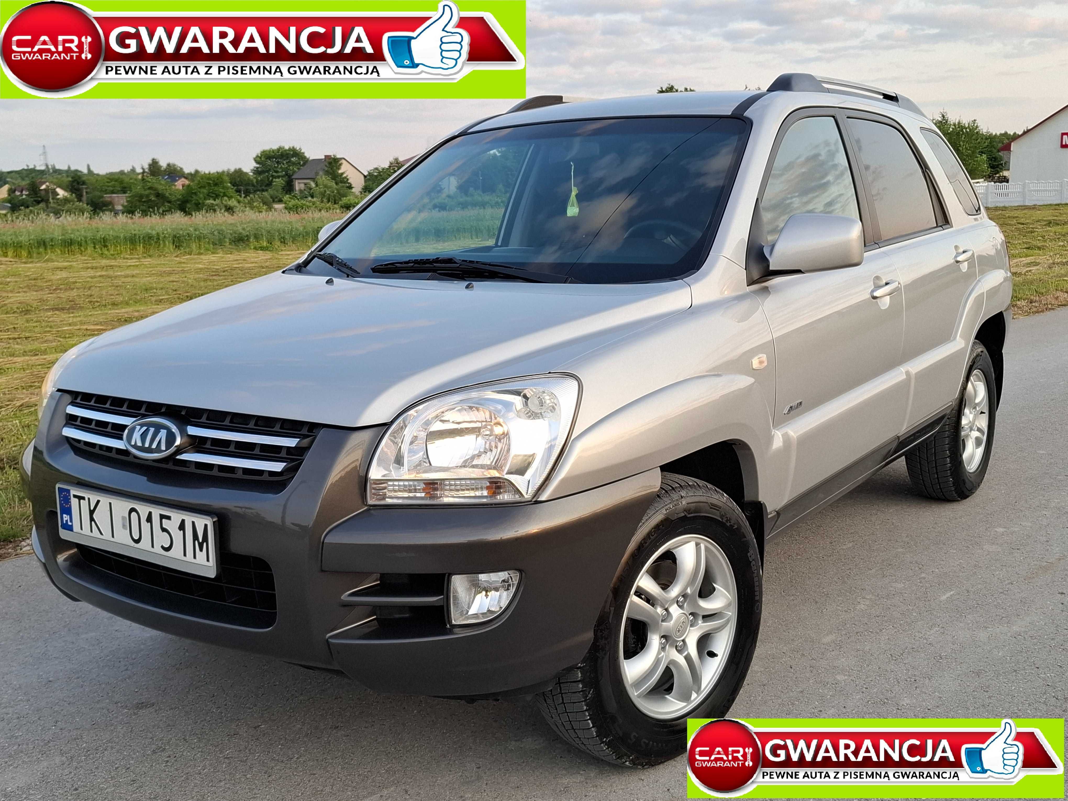 Kia SPOTRAGE_4x4_2.0CRDI 140KM_2007_Bogata Wersja_HAK_GWARANCJA